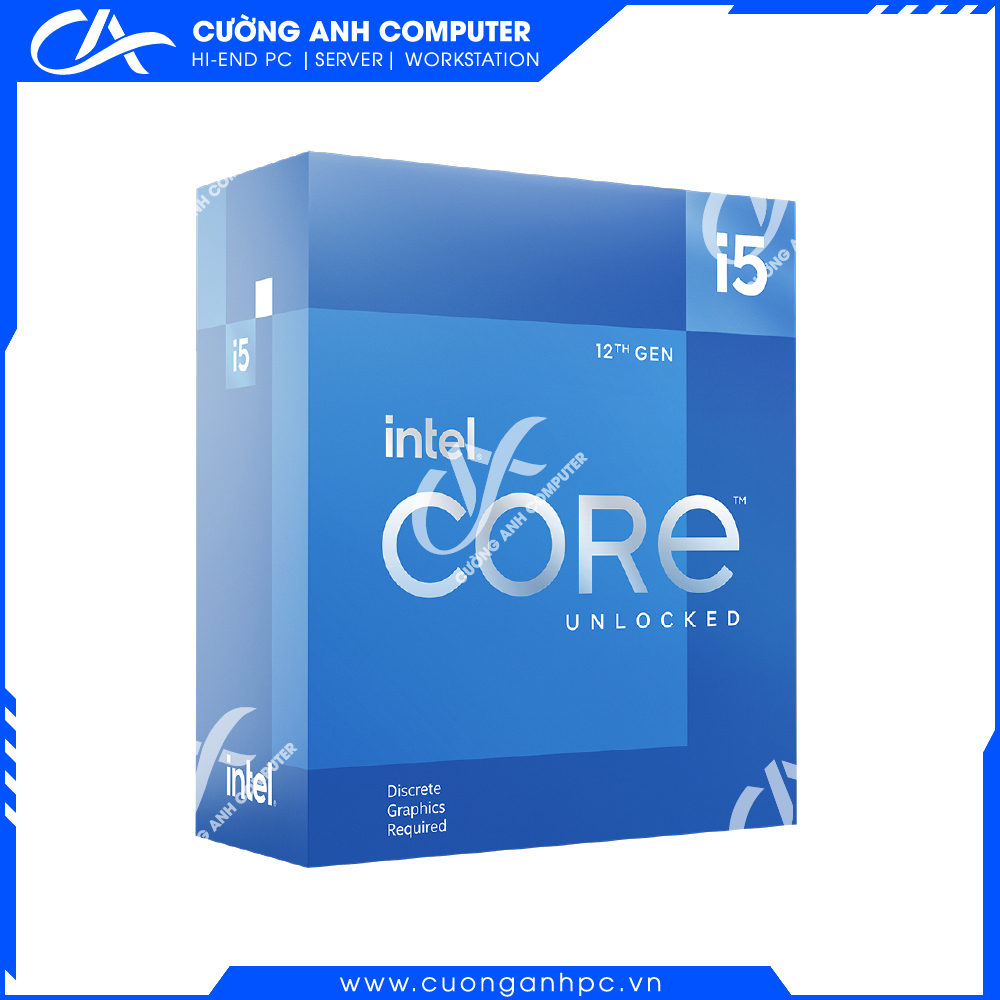CPU Intel Core i5-12600KF (20M Cache, up to 4.90 GHz,10 Nhân 16 Luồng, Socket 1700)