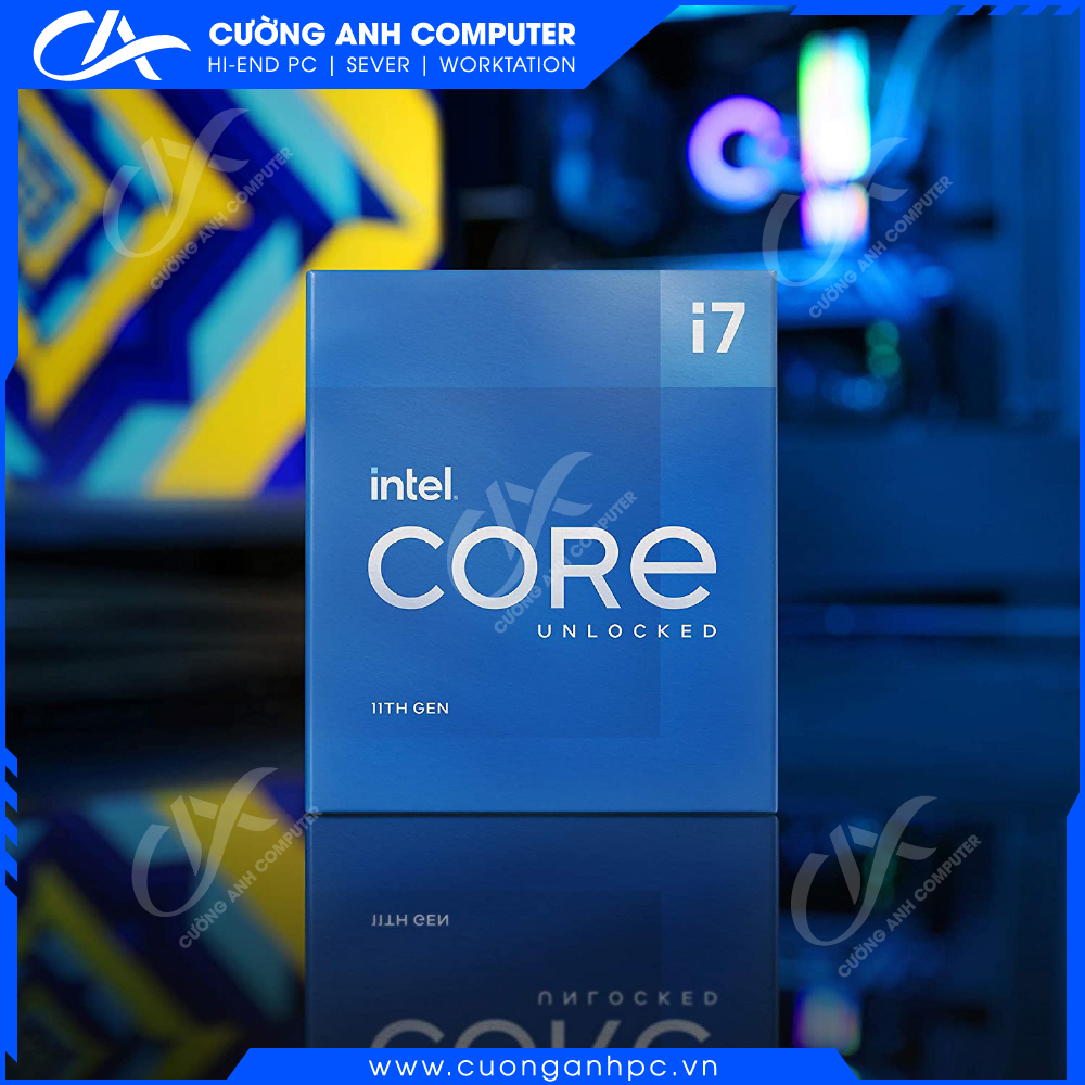 CPU Intel Core i7-11700k (3.6GHz Turbo 5.0GHz, 8 nhân 16 luồng, 20MB Cache, 125W, Rocket Lake)