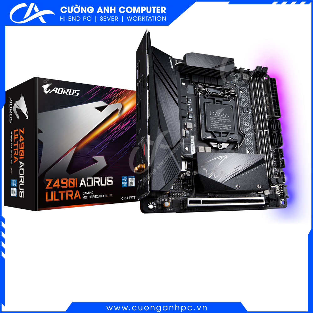 Gigabyte z490i aorus ultra обзор