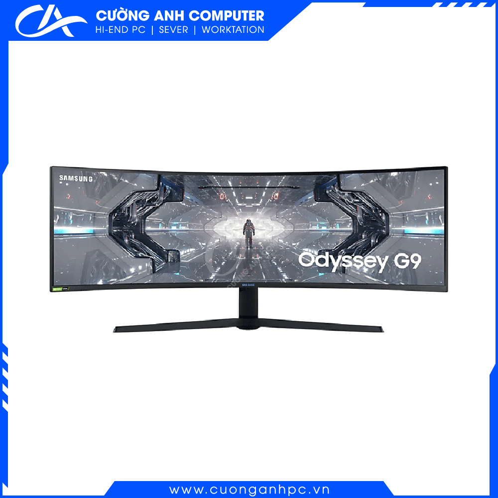 Màn hình Samsung Odyssey G9 LS49AG950 49 inch/DualQHD/VA/240Hz/1ms/G-Sync/Cong