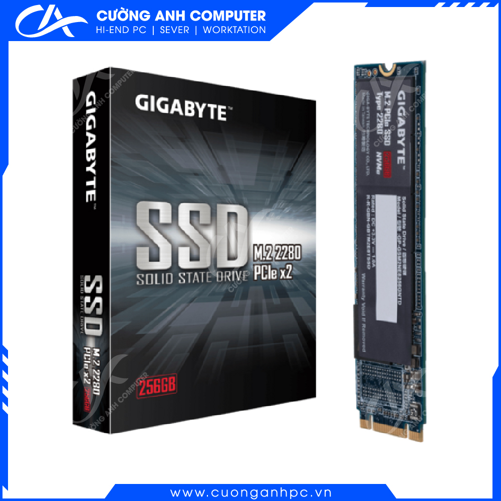 Ổ cứng SSD GIGABYTE M2 2280 256GB NVMe PCI