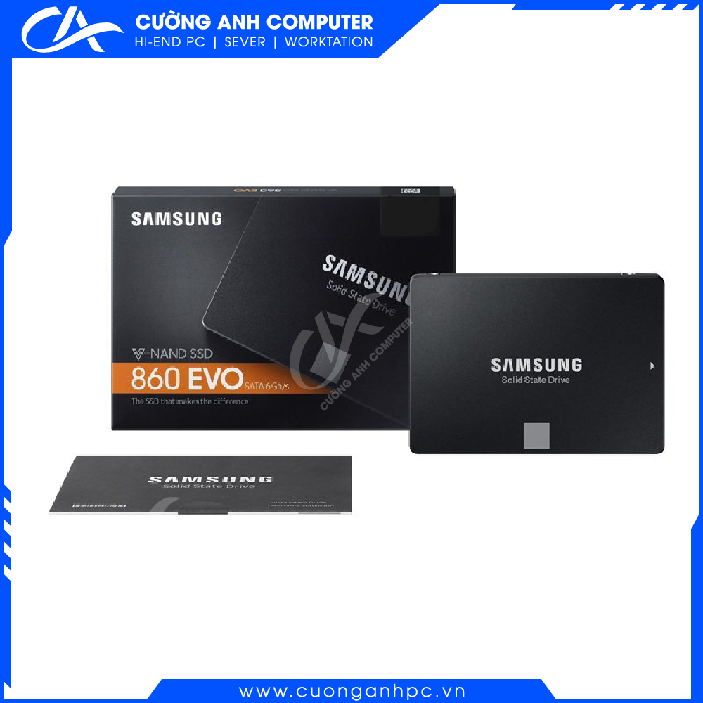 Ổ cứng SSD Samsung 860 EVO 2TB 2.5'' SATA III (MZ-76E2T0BW)