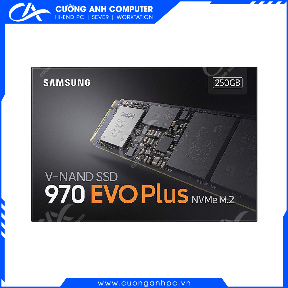 Ổ cứng SSD Samsung 970 EVO PLUS NVMe M.2 PCIe 250GB