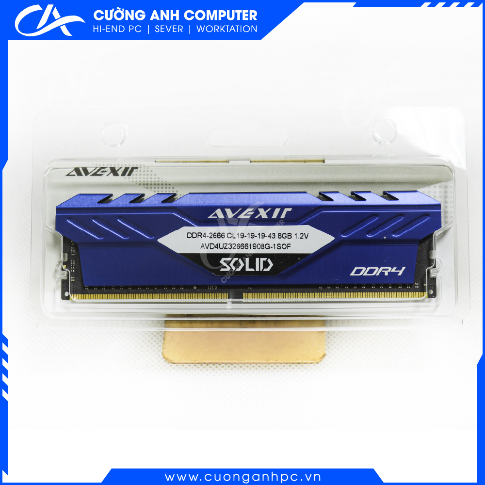 RAM Avexir 8GB DDR4 2666 (AVD4UZ326661908G-1SOF)