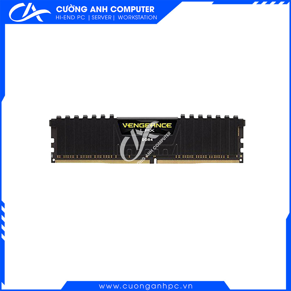 RAM PC Corsair Vengeance LPX 8GB (1x8GB) DDR4 3000MHz Black