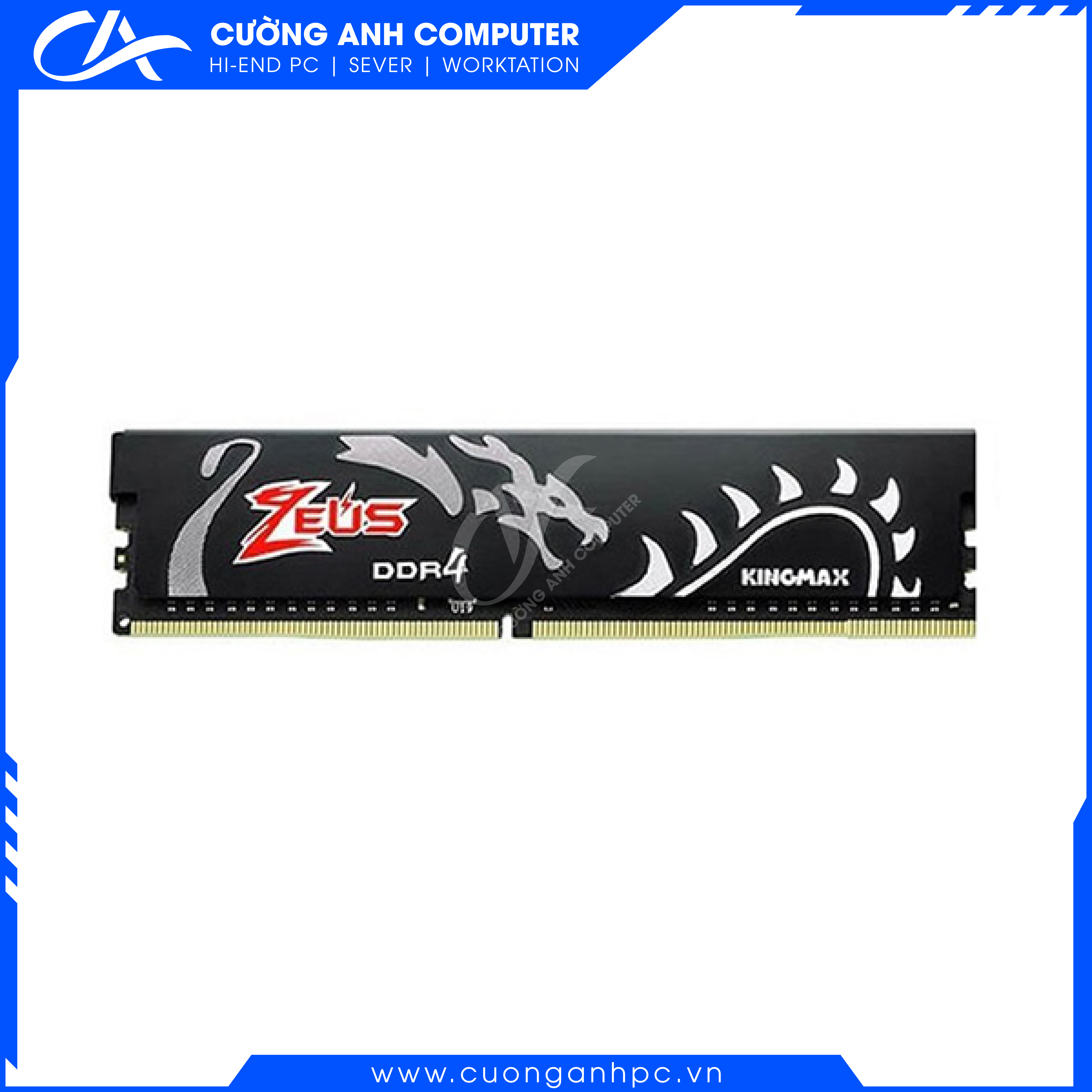 Ram PC Kingmax Zeus Dragon 32GB 1x32GB DDR4 3000MHz