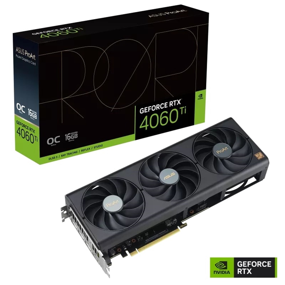 VGA Asus ProArt RTX 4060Ti OC 16GB GDDR6