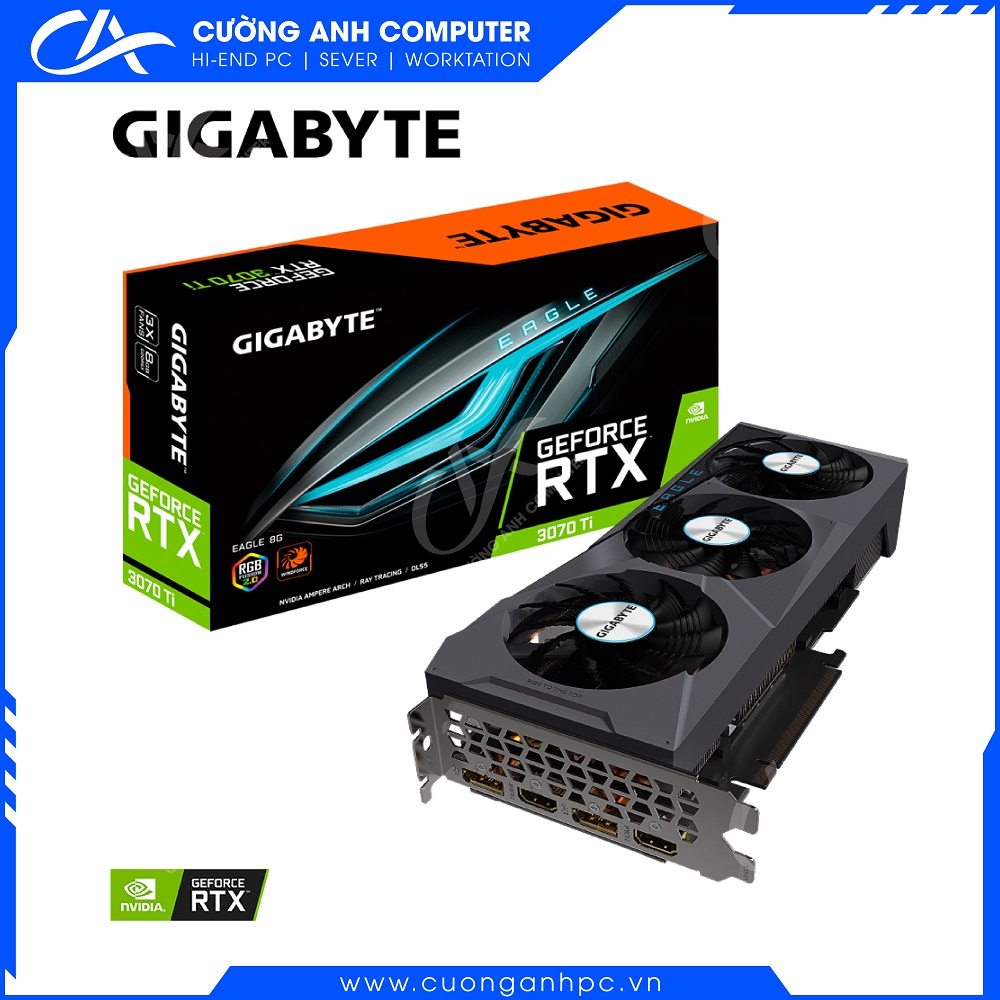 VGA GIGABYTE GeForce RTX 3070 Ti EAGLE 8G (GV-N307TEAGLE-8GD)