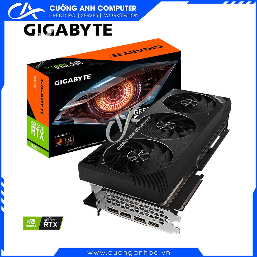 VGA GIGABYTE GeForce RTX 3090 Ti GAMING 24G (GV-N309TGAMING-24GD)